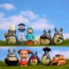 11pcs set Studio Ghibli Neighbor Figures Totoro Family Figurines Anime Toys Set Ornament Desk Garden Dolls - Studio Ghibli Shop