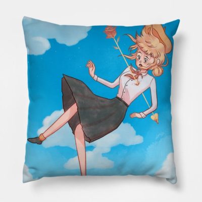A Lovely Tragedy Throw Pillow Official Studio Ghibli Merch