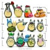 12pcs Studio Ghibli Totoro Mini Resin Action Figures Hayao Miyazaki Miniature Cake Toppers Figurines Dolls Garden 1 - Studio Ghibli Shop