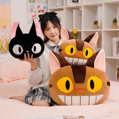 1PC 30 50cm Creative Studio Ghibli My Neighbor Totoro Plush Toys Cat Bus Soft Cartoon Animals - Studio Ghibli Shop