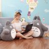 20 70cm Giant Plush Totoro Toys Cartoon Tonari no Totoro Plush Pillow Lovely Stuffed Dolls for 2 - Studio Ghibli Shop