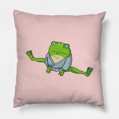 Froggy Throw Pillow Official Studio Ghibli Merch