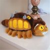 30 45cm New Hot Kawaii Creative Animation Bus Totoroed Tram Stuffed Doll Soft Plush Toys Cute - Studio Ghibli Shop