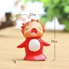 4 Pcs set Kawaii Japan Anime Ponyo on The Cliff Resin Action Figures Gardening Fish Ornament 2 - Studio Ghibli Shop