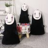 40 60cm Funny Spirited Away Faceless Man No Face Plush Toys No Face Ghost Kaonashi Stuffed - Studio Ghibli Shop