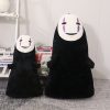40 60cm Funny Spirited Away Faceless Man No Face Plush Toys No Face Ghost Kaonashi Stuffed 2 - Studio Ghibli Shop