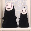 40 60cm Funny Spirited Away Faceless Man No Face Plush Toys No Face Ghost Kaonashi Stuffed 3 - Studio Ghibli Shop