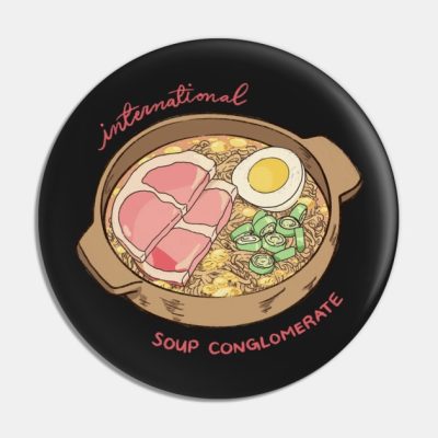 International Soup Conglomerate Logo Pin Official Studio Ghibli Merch