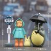 4pcs lot 3 5cm Anime My Neighbor Totoro Action Figure Toy Hayao Miyazaki Mini Garden PVC 3 - Studio Ghibli Shop