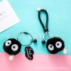 Action Spirited Away Plush Keychain Toys Miyazaki Hayao Totoro Fairydust Susuwatari Doll Girl Bag Pendant Key 2 - Studio Ghibli Shop