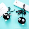 Action Spirited Away Plush Keychain Toys Miyazaki Hayao Totoro Fairydust Susuwatari Doll Girl Bag Pendant Key 3 - Studio Ghibli Shop