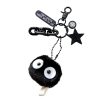 Action Spirited Away Plush Keychain Toys Miyazaki Hayao Totoro Fairydust Susuwatari Doll Girl Bag Pendant Key 4 - Studio Ghibli Shop