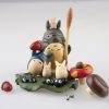 Anime Miyazaki Hayao My Neighbor Totoro with Umbrella Fried charcoal Figure Birthday gift Collectible Model ToyGarden 2 - Studio Ghibli Shop