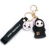 Anime Spirited Away Kawaii Keychain Cartoon Faceless Man Pendant Key Rings Lanyard Women Bag Toys Doll 3 - Studio Ghibli Shop