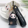 Anime Spirited Away Kawaii Keychain Cartoon Faceless Man Pendant Key Rings Lanyard Women Bag Toys Doll 5 - Studio Ghibli Shop