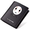 Anime Spirited Away No Face Mask Cosplay Printing Long Short Wallet PU Leather Coin Purse Cartoon 1 - Studio Ghibli Shop