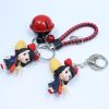 Anime Trinket Keychain Kiki s Delivery Service Kiki Girl JiJi Cat Keyrings Cartoon Dolls Decor Toys 2 - Studio Ghibli Shop