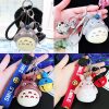 Charm Plush Totoro Keychain Totoro Bell Lovely Anime Cat Doll Bag Purse Soft Pendant Key Ring - Studio Ghibli Shop