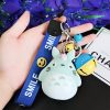 Charm Plush Totoro Keychain Totoro Bell Lovely Anime Cat Doll Bag Purse Soft Pendant Key Ring 3 - Studio Ghibli Shop