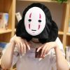 Creative Funny Spirited Away Movie Faceless Man No Face Plush Toy Ghost Kaonashi Stuffed U Shape 3 - Studio Ghibli Shop