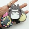 Cute Cartoon Totoro Keychain PVC Silicone Anime Key Chain Double Side Cartoon Key Ring Kid Trinket 1 - Studio Ghibli Shop