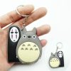 Cute Cartoon Totoro Keychain PVC Silicone Anime Key Chain Double Side Cartoon Key Ring Kid Trinket 2 - Studio Ghibli Shop