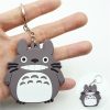 Cute Cartoon Totoro Keychain PVC Silicone Anime Key Chain Double Side Cartoon Key Ring Kid Trinket 3 - Studio Ghibli Shop