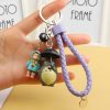 Cute My Neighbor Totoro Doll Keychain Chinchilla Keyrings Pendant fit Bag Charms Purse Accessory for Miyazaki - Studio Ghibli Shop