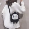 Girl Lovely Shoulder Bags Cosmetic Plush Doll Hayao Miyazaki Studio Ghibli No Face Man Cartoon Messenger 2 - Studio Ghibli Shop