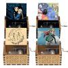 Howl s Moving Castle Music Box Anime Theme Music Merry Go Round of Life Wooden Hand - Studio Ghibli Shop