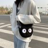 Japanese Style Kawaii Bag Women Cartoon Plush Shoulder Bag for Women 2023 New Crossbody Bag Small - Studio Ghibli Shop