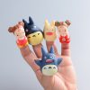 Koteta 1PC Hayao Miyazaki PVC Figurine TOTORO Finger Puppet Anime Model Collectiable Action Figure Kids Birthday 1 - Studio Ghibli Shop