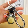 Miyazaki Hayao Animated Film My Neighbor Lovely Totoro Keychain Totoro PVC Doll Keyrings Charms Bag Backpack 2 - Studio Ghibli Shop