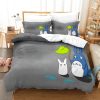 Miyazaki Hayao Spirited Away Bedding Set Quilt Studio Ghibli Totoro Duvet Cover Comforter Bedclothes Children Kid 8 - Studio Ghibli Shop