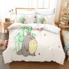 Miyazaki Hayao Spirited Away Bedding Set Quilt Totoro Studio Ghibli Duvet Cover Comforter Bedclothes Children Kid 11 - Studio Ghibli Shop