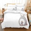 Miyazaki Hayao Spirited Away Bedding Set Quilt Totoro Studio Ghibli Duvet Cover Comforter Bedclothes Children Kid 6 - Studio Ghibli Shop