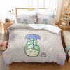 Miyazaki Hayao Spirited Away Bedding Set Quilt Totoro Studio Ghibli Duvet Cover Comforter Bedclothes Children Kid 8 - Studio Ghibli Shop