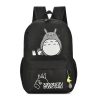 My Neighbor Totoro Backpack 3D Printing Travel Softback Women Mochila School Book Student Space Notebook Girls 1 - Studio Ghibli Shop