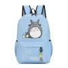 My Neighbor Totoro Backpack 3D Printing Travel Softback Women Mochila School Book Student Space Notebook Girls 4 - Studio Ghibli Shop