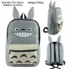My Neighbor Totoro With Ears Smile Teeth Anime Cartoon Nylon Backpacks Messenger School Bag Rucksack 1 - Studio Ghibli Shop