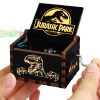 New Castle In The Sky Queen Totoro Jurassic Park Music Box Wooden Music Box Birthday Gift 2 - Studio Ghibli Shop