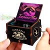 New Castle In The Sky Queen Totoro Jurassic Park Music Box Wooden Music Box Birthday Gift 4 - Studio Ghibli Shop