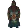 Princess Mononoke SG AOP Hooded Cloak Coat BACK Mockup - Studio Ghibli Shop