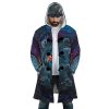 Sea Creatures Ponyo SG AOP Hooded Cloak Coat FRONT Mockup - Studio Ghibli Shop