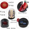 Spirited Away Faceless Man Piggy Bank Kaonashi Swallow Money Toy Automatic Eat Coin Bank Hayao Miyazaki 5 - Studio Ghibli Shop