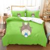 Spirited Away Miyazaki Hayao Bedding Set Quilt Totoro Studio Ghibli Duvet Cover Comforter Bedclothes Children Kid 1 - Studio Ghibli Shop