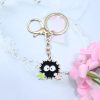 Spirited Away No Face Man Keychain Cartoon Fairydust Keyrings Car Bags Keyholder Alloy Pendants Key Chain 3 - Studio Ghibli Shop