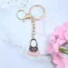 Spirited Away No Face Man Keychain Cartoon Fairydust Keyrings Car Bags Keyholder Alloy Pendants Key Chain 5 - Studio Ghibli Shop