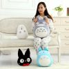 Studio Ghibli Cute Totoro Plush Pillow Stuffed Kiki Totoro Toy Japanese Anime Figure Soft Doll Home - Studio Ghibli Shop