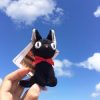 Studio Ghibli Hayao Miyazaki Kiki s Delivery Service Black JiJi Plush Toy Cute Mini Black Cat 5 - Studio Ghibli Shop